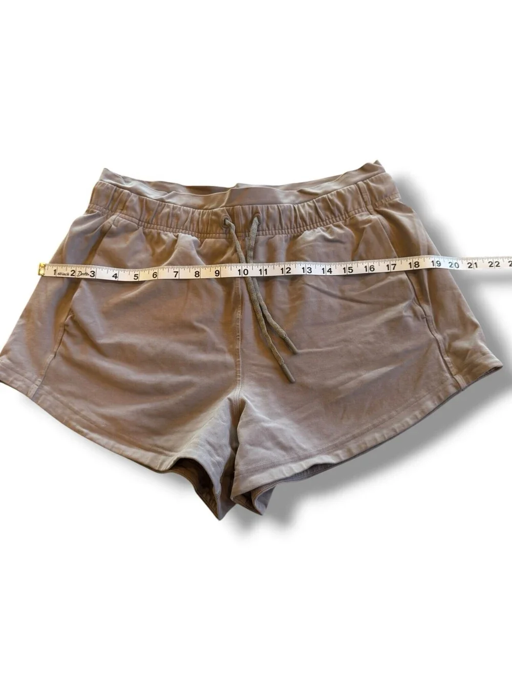 Lululemon Inner Glow Short Washed Half Moon Running Athletic Gym Yoga Pilate 8